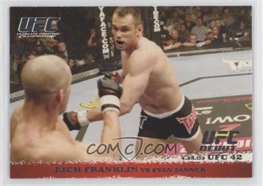 2009 Topps UFC Round 1 - [Base] #14 - Rich Franklin vs Evan Tanner [EX to NM]