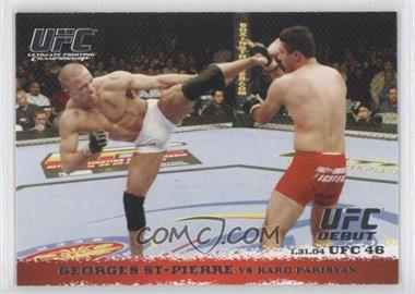 2009 Topps UFC Round 1 - [Base] #17 - Georges St-Pierre vs Karo Parisyan