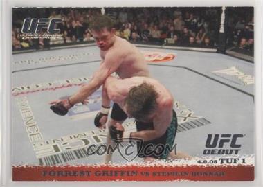 2009 Topps UFC Round 1 - [Base] #19 - Forrest Griffin vs Stephan Bonnar