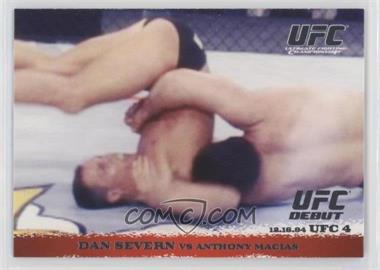 2009 Topps UFC Round 1 - [Base] #2 - Dan Severn vs Anthony Macias