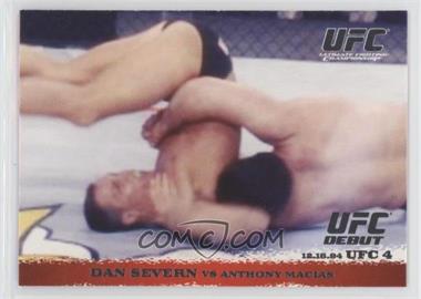 2009 Topps UFC Round 1 - [Base] #2 - Dan Severn vs Anthony Macias