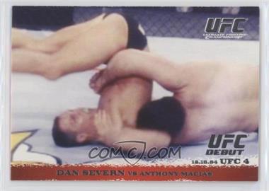 2009 Topps UFC Round 1 - [Base] #2 - Dan Severn vs Anthony Macias