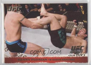2009 Topps UFC Round 1 - [Base] #26 - Kenny Florian vs Diego Sanchez