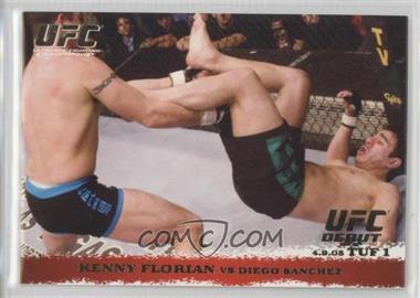 2009 Topps UFC Round 1 - [Base] #26 - Kenny Florian vs Diego Sanchez