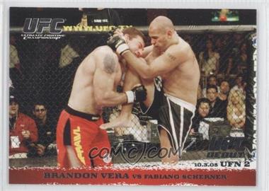 2009 Topps UFC Round 1 - [Base] #34 - Brandon Vera vs Fabiano Scherner