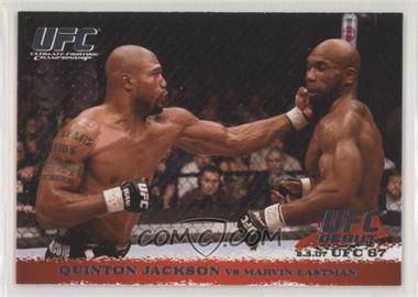 2009 Topps UFC Round 1 - [Base] #58 - Quinton Jackson vs Marvin Eastman