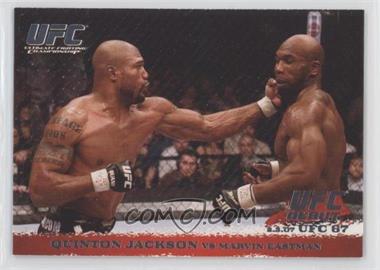 2009 Topps UFC Round 1 - [Base] #58 - Quinton Jackson vs Marvin Eastman