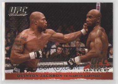 2009 Topps UFC Round 1 - [Base] #58 - Quinton Jackson vs Marvin Eastman