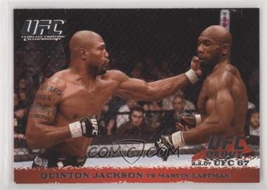 2009 Topps UFC Round 1 - [Base] #58 - Quinton Jackson vs Marvin Eastman