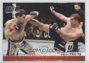 2009 Topps UFC Round 1 - [Base] #70 - Mauricio Rua vs Forrest Griffin