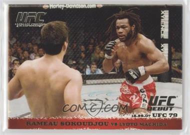 2009 Topps UFC Round 1 - [Base] #77 - Rameau Sokoudjou vs Lyoto Machida