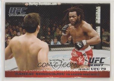 2009 Topps UFC Round 1 - [Base] #77 - Rameau Sokoudjou vs Lyoto Machida