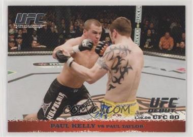 2009 Topps UFC Round 1 - [Base] #79 - Paul Kelly vs Paul Taylor