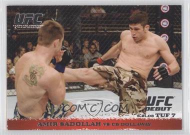 2009 Topps UFC Round 1 - [Base] #87 - Amir Sadollah vs CB Dollaway