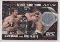 Matt Brown vs Matt Arroyo [EX to NM]