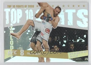 2009 Topps UFC Round 1 - Top 10 Fights of 2008 - Gold #TT32 - Diaz vs Neer /88