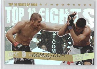 2009 Topps UFC Round 1 - Top 10 Fights of 2008 - Gold #TT35 - Goran Reljic, Wilson Gouveia /88