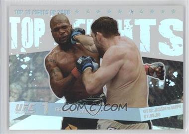 2009 Topps UFC Round 1 - Top 10 Fights of 2008 #TT 3 - Griffin vs Jackson
