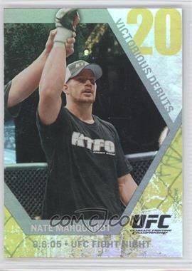 2009 Topps UFC Round 1 - Victorious Debuts #VD12 - Nate Marquardt