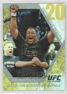 2009 Topps UFC Round 1 - Victorious Debuts #VD13 - Rashad Evans