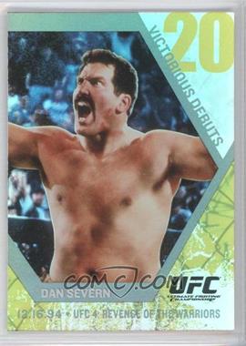 2009 Topps UFC Round 1 - Victorious Debuts #VD15 - Dan Severn