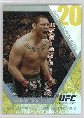 2009 Topps UFC Round 1 - Victorious Debuts #VD18 - Cain Velasquez