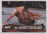 UFC Debut - Mike Massenzio vs Drew McFedries #/88