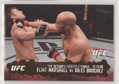 2009 Topps UFC Round 2 - [Base] - Bronze #114 - UFC Debut - Eliot Marshall vs Jules Bruchez /88