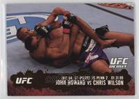 UFC Debut - John Howard vs Chris Wilson #/88