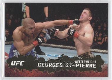 2009 Topps UFC Round 2 - [Base] - Gold #100 - Georges St-Pierre