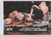 UFC Debut - Dave Kaplan vs Junie Browning