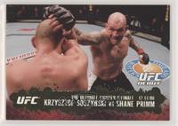 UFC Debut - Krzysztof Soszynski vs Shane Primm