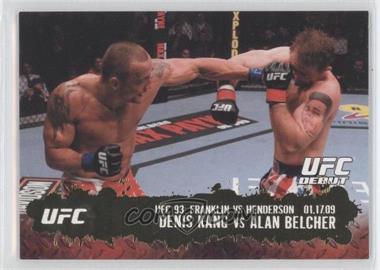 2009 Topps UFC Round 2 - [Base] - Gold #122 - UFC Debut - Denis Kang vs Alan Belcher