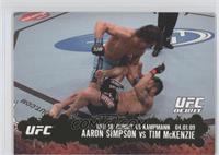 UFC Debut - Aaron Simpson vs Tim McKenzie