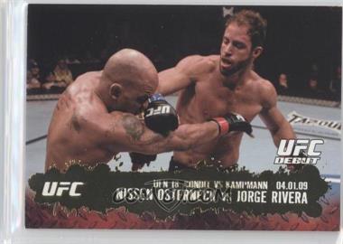 2009 Topps UFC Round 2 - [Base] - Gold #131 - UFC Debut - Nissen Osterneck vs Jorge Rivera