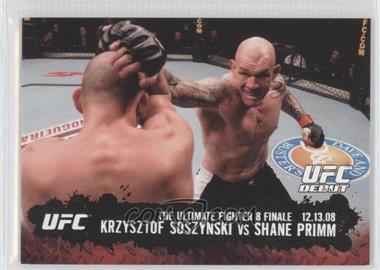 2009 Topps UFC Round 2 - [Base] - Silver #115 - UFC Debut - Krzysztof Soszynski vs Shane Primm /188