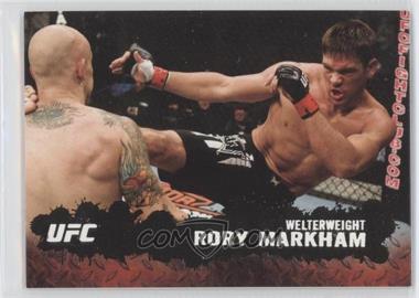 2009 Topps UFC Round 2 - [Base] - Silver #80 - Rory Markham /188