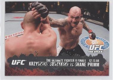 2009 Topps UFC Round 2 - [Base] #115 - UFC Debut - Krzysztof Soszynski vs Shane Primm