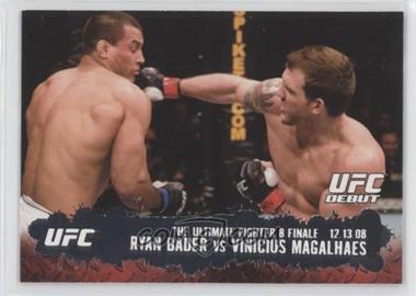 2009 Topps UFC Round 2 - [Base] #119 - UFC Debut - Ryan Bader vs Vinicius Magalhaes