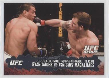2009 Topps UFC Round 2 - [Base] #119 - UFC Debut - Ryan Bader vs Vinicius Magalhaes