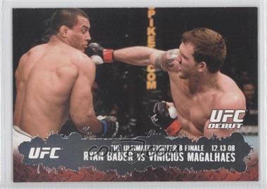 2009 Topps UFC Round 2 - [Base] #119 - UFC Debut - Ryan Bader vs Vinicius Magalhaes [COMC RCR Poor]