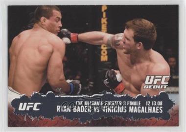 2009 Topps UFC Round 2 - [Base] #119 - UFC Debut - Ryan Bader vs Vinicius Magalhaes