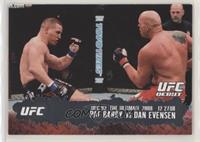 UFC Debut - Pat Barry vs Dan Evensen