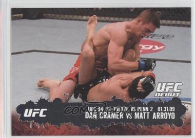 2009 Topps UFC Round 2 - [Base] #123 - UFC Debut - Dan Cramer vs Matt Arroyo