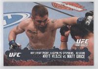 UFC Debut - Matt Veach vs Matt Grice