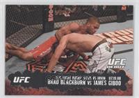 UFC Debut - Brad Blackburn vs James Giboo [COMC RCR Poor]