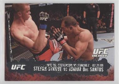 2009 Topps UFC Round 2 - [Base] #138 - UFC Debut - Stefan Struve vs Junior Dos Santos