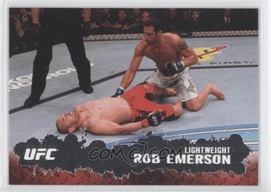 2009 Topps UFC Round 2 - [Base] #78 - Rob Emerson