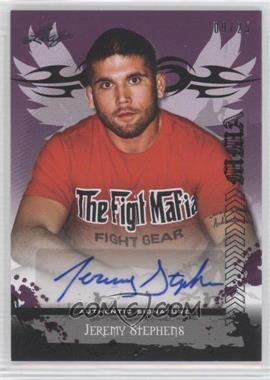 2010 Leaf MMA - Autographs - Purple #AU-JS2 - Jeremy Stephens /25