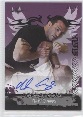 2010 Leaf MMA - Autographs - Purple #AU-NQ1 - Nate Quarry /25